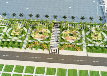 Cải tạo hồ điều hoà Quảng Trường TP. Quảng Ngãi