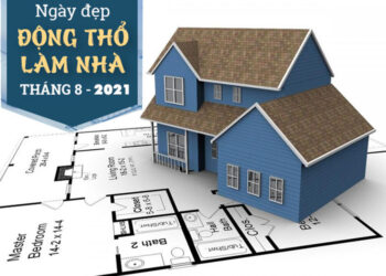 Ngày tốt làm nhà tháng 8 của 12 con giáp