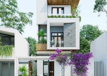 Nhà phố 3 tầng đẹp hiện đại