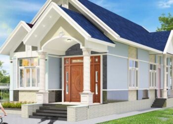 Nhà cấp 4 đẹp mái Thái