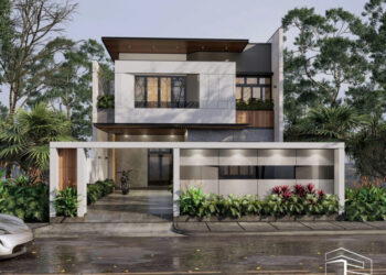 nhà phố 2 tầng hiện đại đường Thành Thái