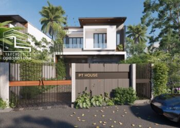 Nhà phố 2 tầng hiện đại KDC Phước Thạnh