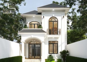 nha-pho-2-tang-tan-co-dien Nhà phố 2 tầng tân cổ điển khiến ai cũng phải xiêu lòng tại TP.Quảng Ngãi