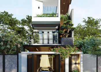 Nhà phố 3 tầng đẹp hiện đại đường Chu Văn An