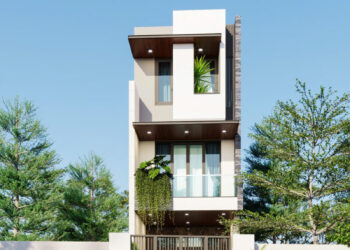 Nhà phố 3 tầng hiện tại 4x20m có sân để ô tô