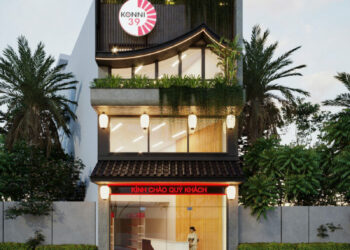 Nhà phố 3 tầng kết hợp kinh doanh đẹp, tiện nghi