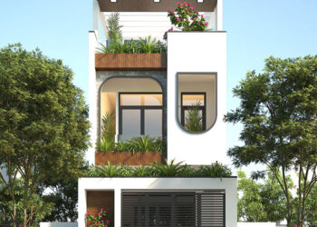 Mẫu nhà phố 3 tầng phường Quảng Phú được nhiều gia chủ yêu thích