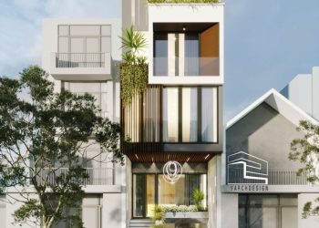 Nhà phố 4 tầng hiện đại tại Quảng Ngãi