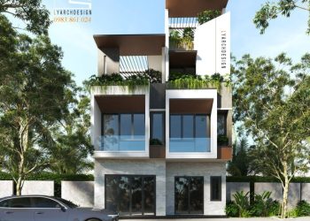 Nhà đôi của hai cha con tại đường Nguyễn Tự Tân Quảng Ngãi