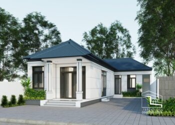 Nhà vườn mái Thái đường Lê Thánh Tôn