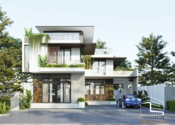 Nhà 2 tầng mái Nhật đẹp, sang trọng