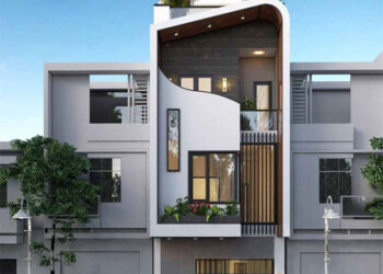 Thiết kế nhà phố đẹp hiện đại